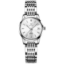 OLEVS Relógio Feminino Original Automático a Prova D'água Aço Inoxidável 6635 27mm