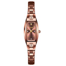 OLEVS Relógio Feminino Original Fino Quartzo a Prova D'água Aço Tungstênio 5501 15mm