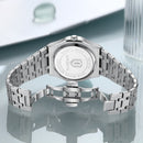 QINGXIYA Relógio Masculino Original Quartzo a Prova D'água Aço Inoxidável 6673 42mm