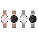 OLEVS Relógio Feminino Original Ultra Fino Minimalista Quartzo a Prova D'água Aço Inoxidável 5003L 33mm