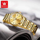 OLEVS Relógio Feminino Original Automático a Prova D'água Aço Inoxidável 6635 27mm