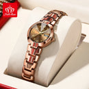 FATE LOVE Relógio Feminino Original Quartzo a Prova D'água Aço Inoxidável 818 25mm