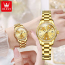 OLEVS Relógio Feminino Original Automático a Prova D'água Aço Inoxidável 7003F 29mm